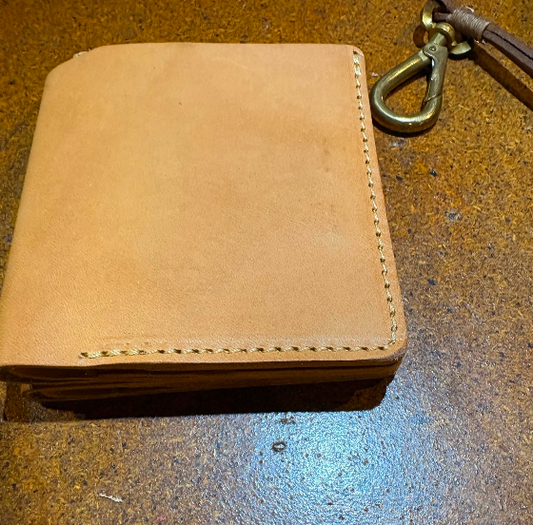 Cartera de dos pliegues