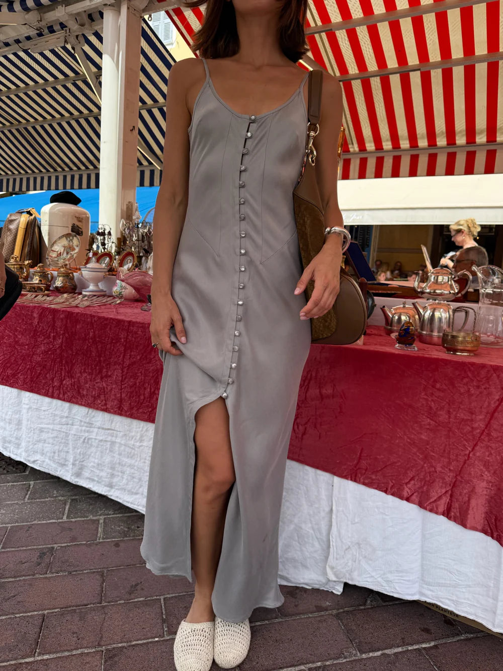 Bonnie Dress Grey