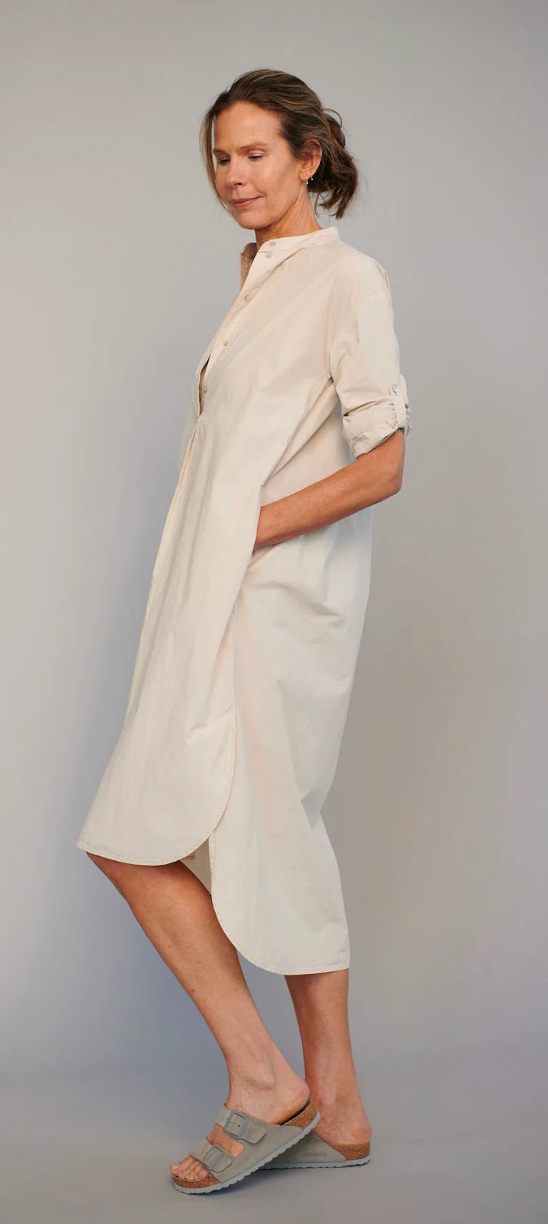 Vestido camisero - Algodón orgánico