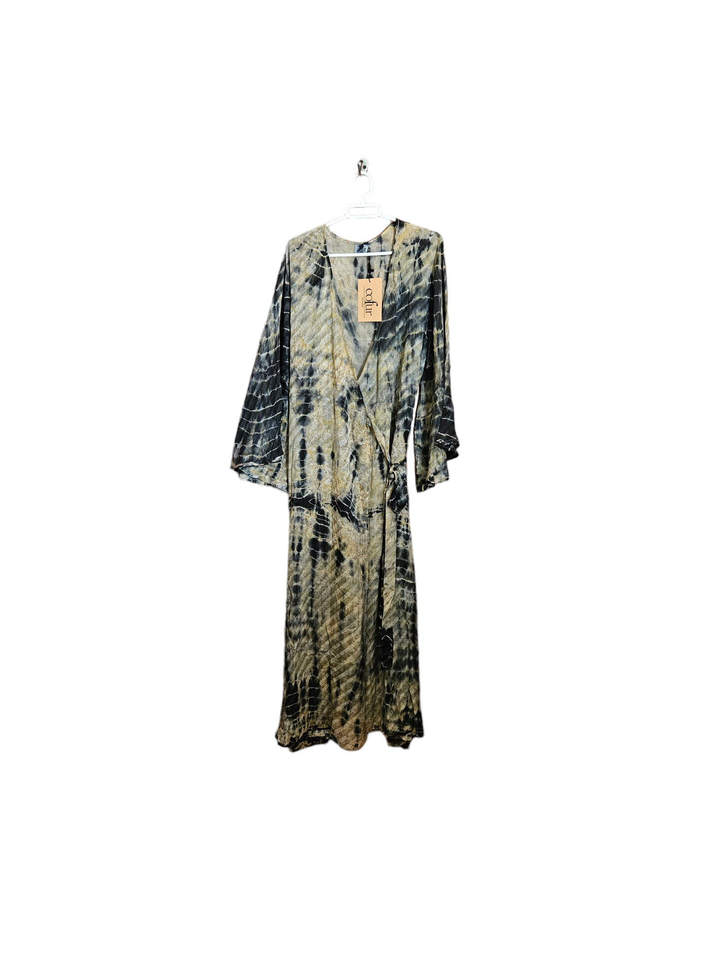 WRAP LONG SLEEVE DRESS