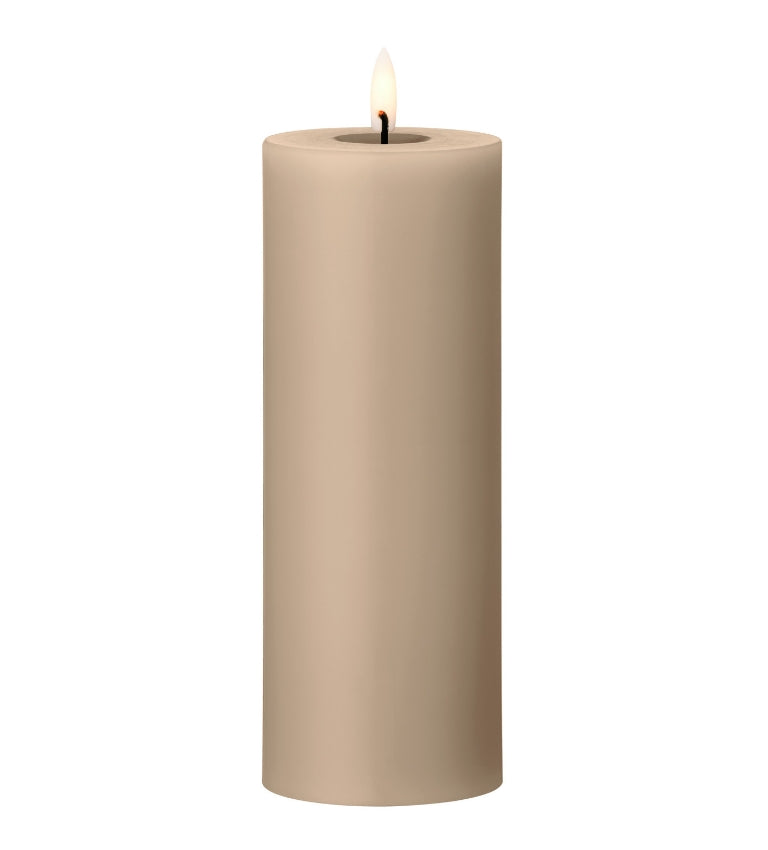 LED pillar candle big