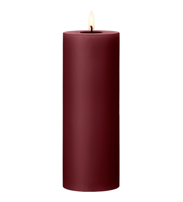 LED pillar candle big