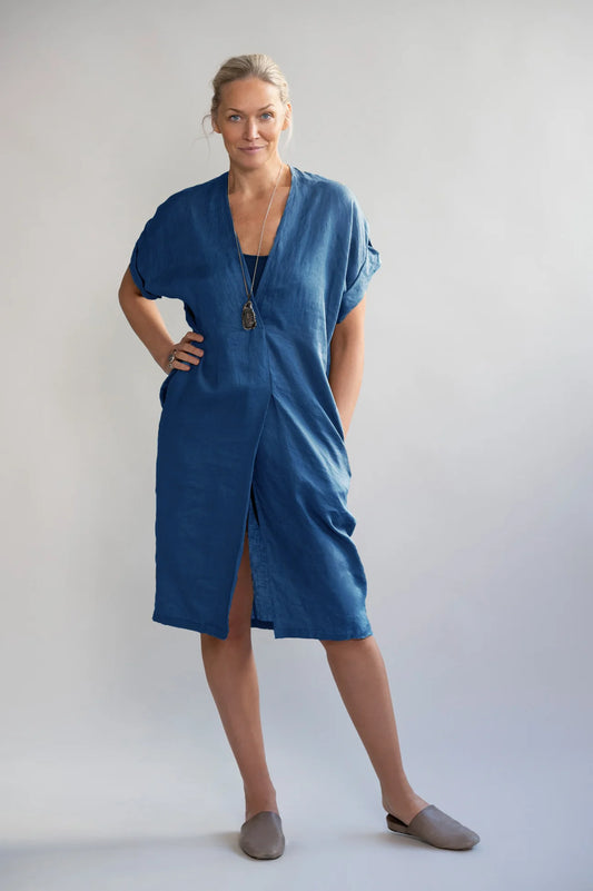 Vestido básico - Lino