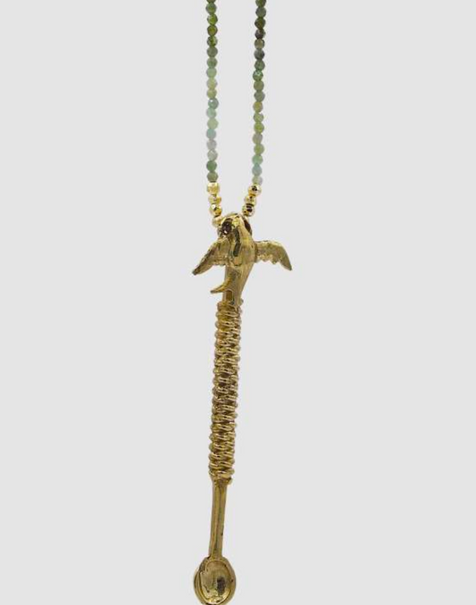 COLLAR NOOR BIRD NARANJA