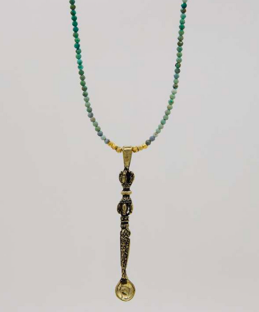 COLLAR NOOR N°6 TURQUESA