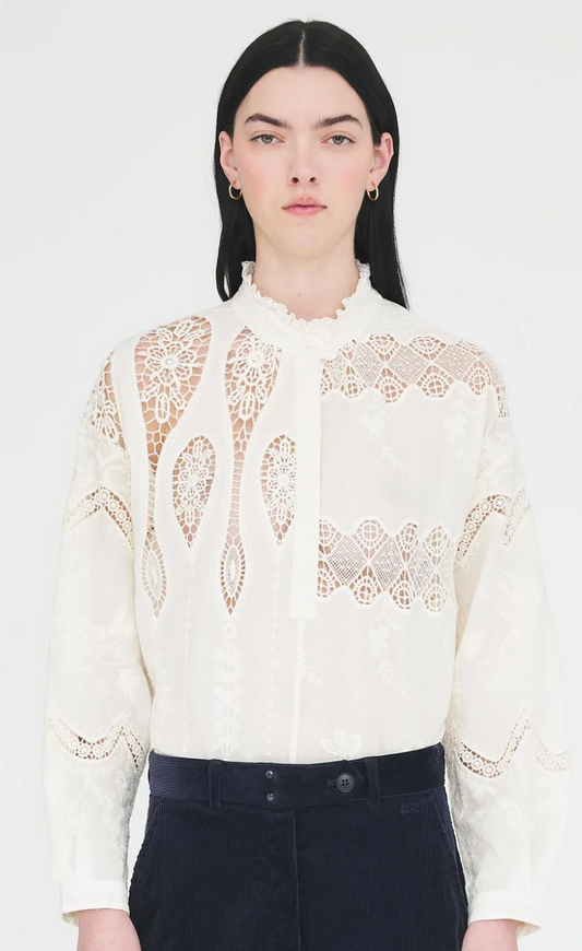 BLUSA DE ENCAJE