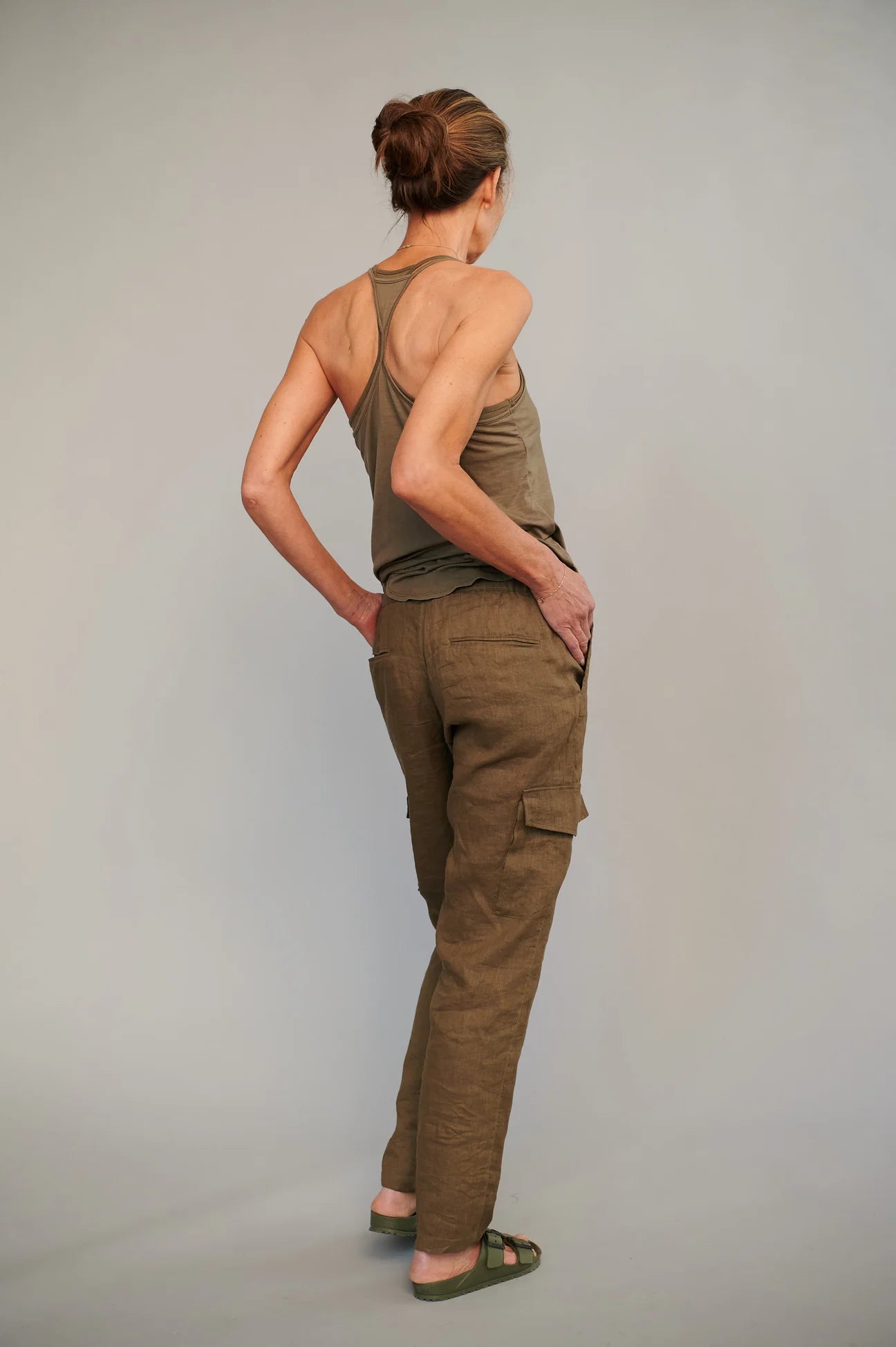 Pantalón utilitario - Lino