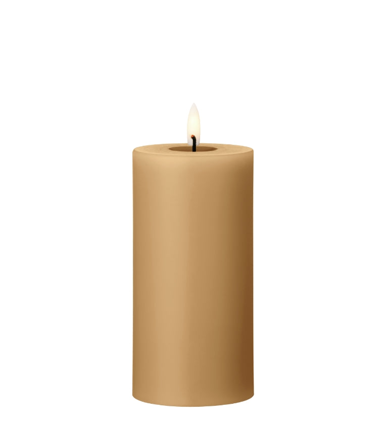 LED pillar candle medium