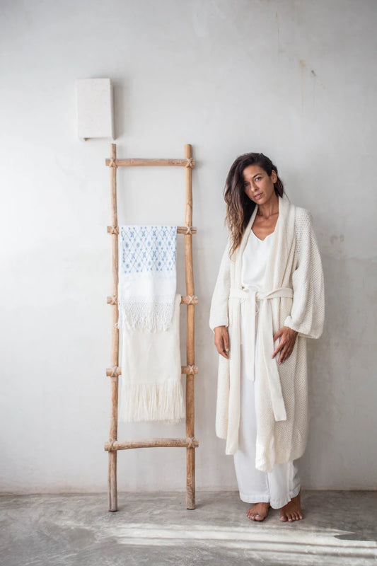 Alpaca Long Retenido Robe
