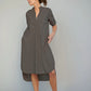 Vestido camisero - Algodón orgánico