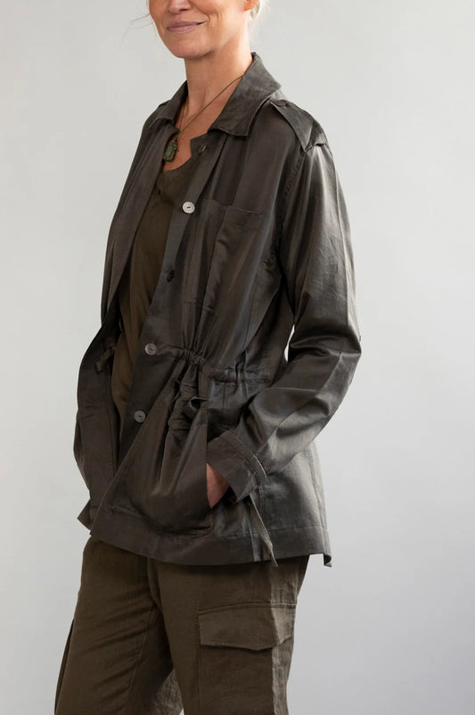 Utility Jacket - Silk Blend