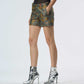 Pantalones cortos de brocado de seda Sage Orchard