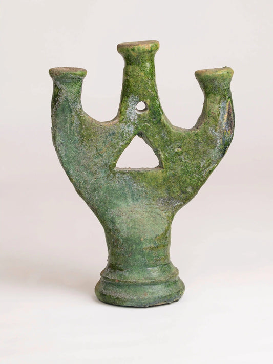 Candle Holder Green