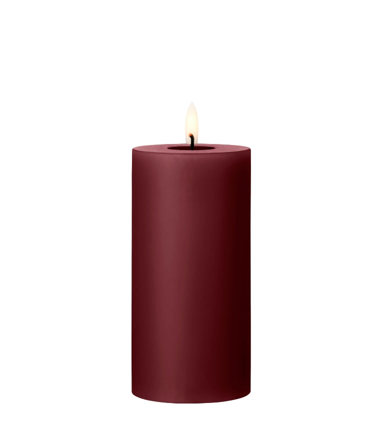 LED pillar candle medium