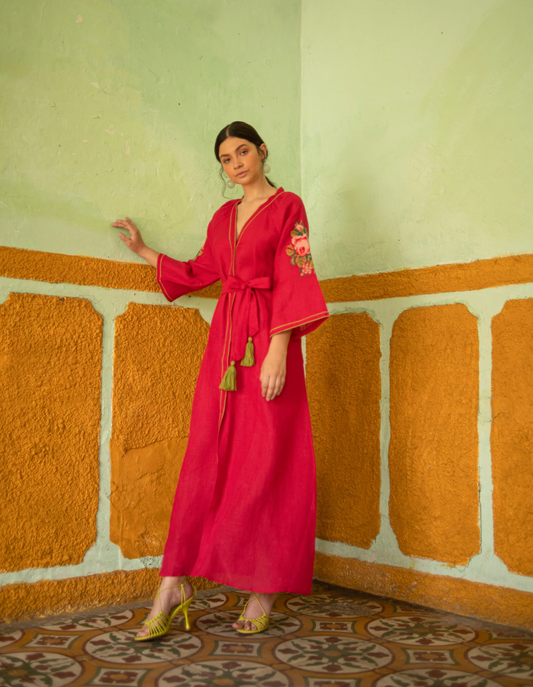 Vestido buganvilla
