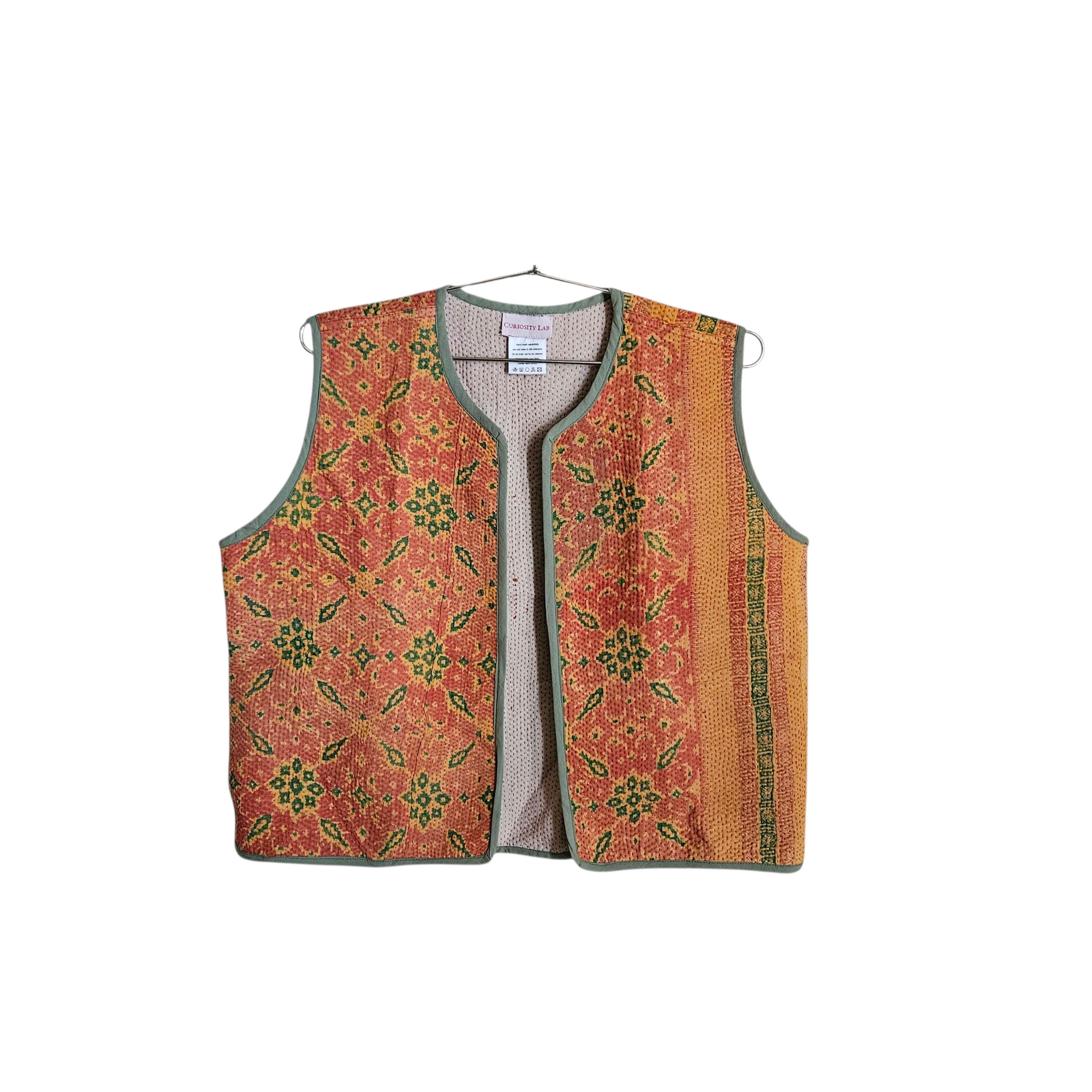 GILET  CALCUTTA KANTHA
