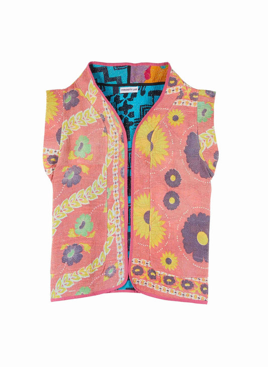 Laboratorio de curiosidades - Gilet Kantha Dada